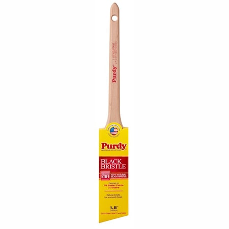 Purdy 1-1/2" Angle Sash Black China Bristle, Paint Brush, Wood Handle 144024015